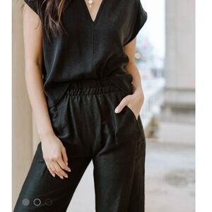 Natalie Busby Elegant Green Women’s Top